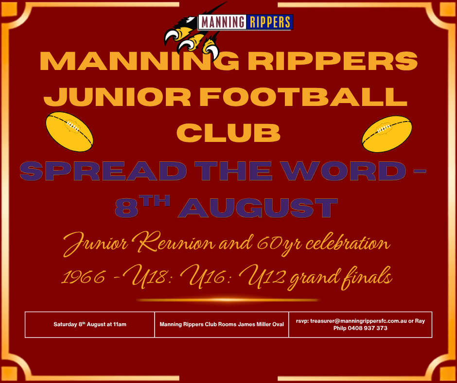 MRFC Past Juniors Reunion
